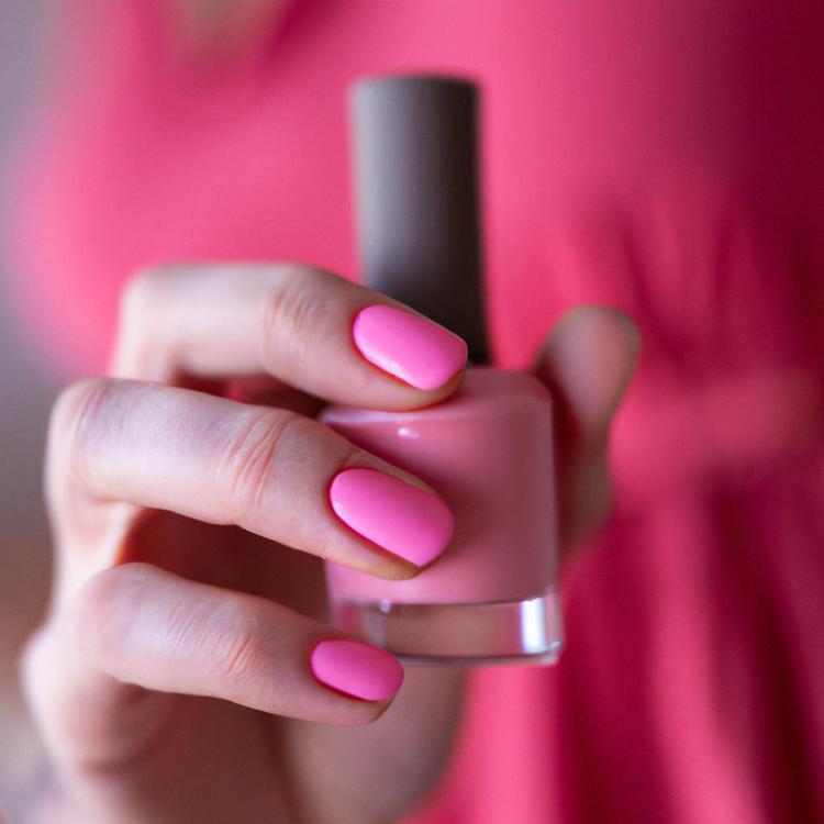 Jakie paznokcie do różowej sukienki